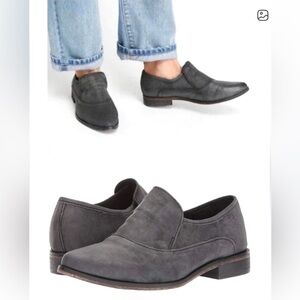 Free People Brady Loafers GUC Carbon SZ 37🖤